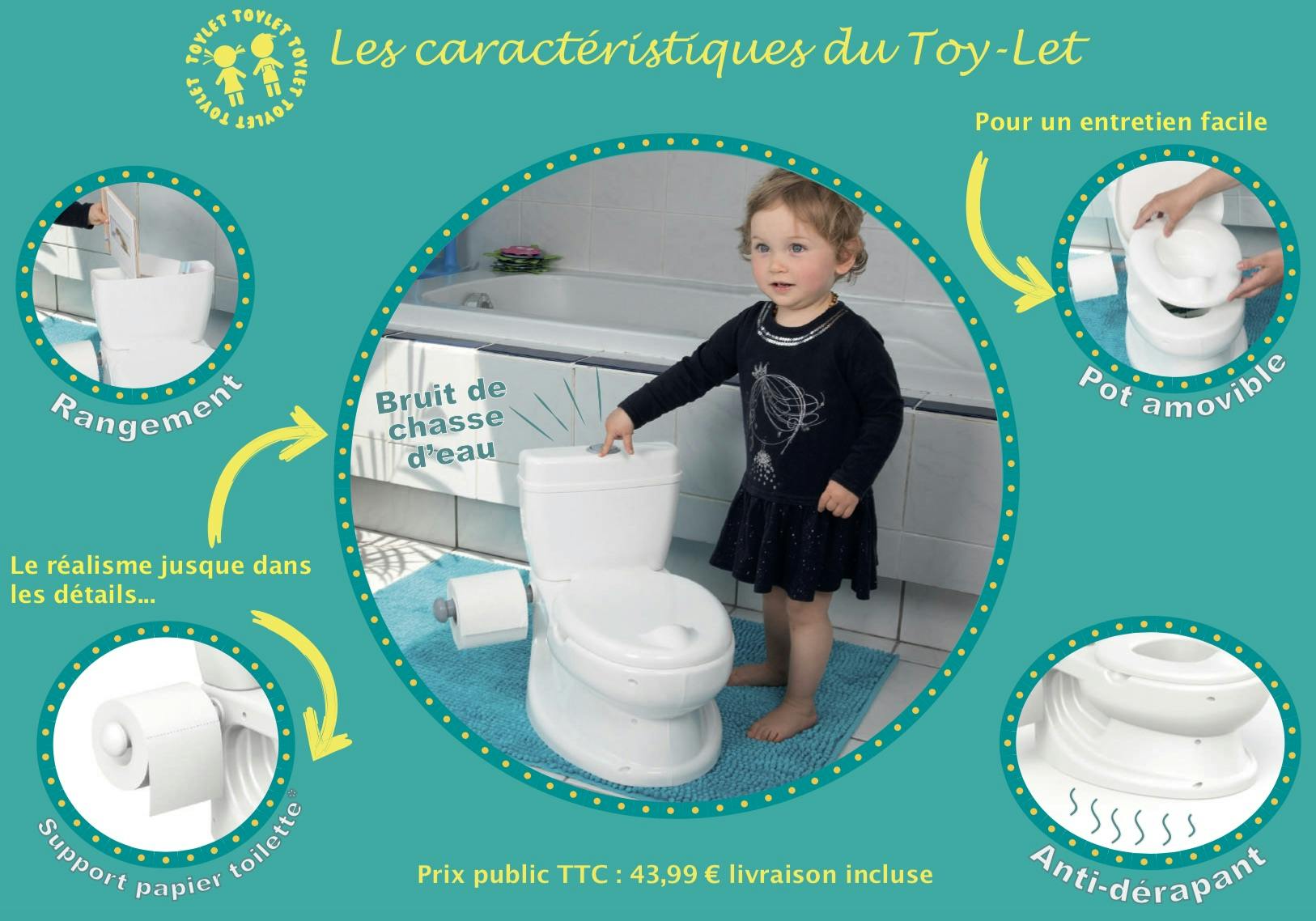 Rainai Pot Enfant Toilettes Pot pour B/éb/é WC Potty Pot avec Couvercle pour Enfants Gar/çons Filles Moins De 7 Ans Mini Toilette Apprentissage